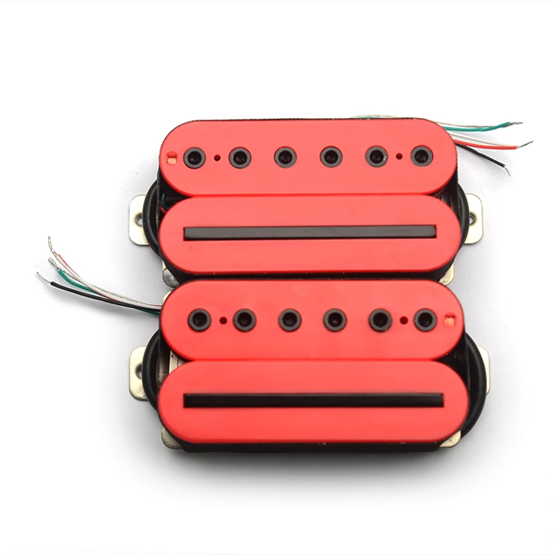 Alnico 2 Electric Guitar Humbucker Blade/Hex Screw Adjusting Dual Coil Pickup with 4 Conduct Cable/Coil Splitting
Alnico 2 Electric Guitar Humbucker Blade/Hex Screw Adjusting Dual Coil Pickup with 4 Conduct Cable/Coil Splitting