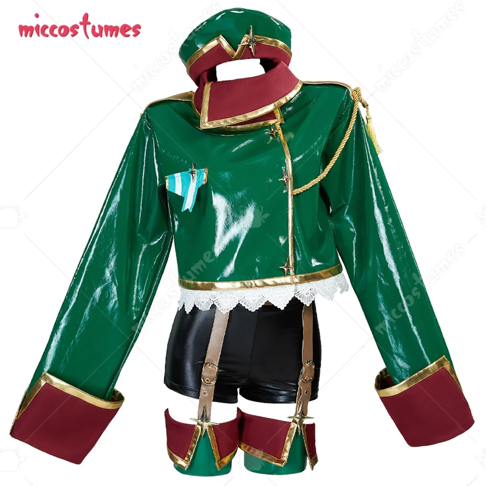 Miccostumes Women's Magical Cosplay Costume Green Top and Hat with Shorts Gloves Socks
Miccostumes Women's Magical Cosplay Costume Green Top and Hat with Shorts Gloves Socks