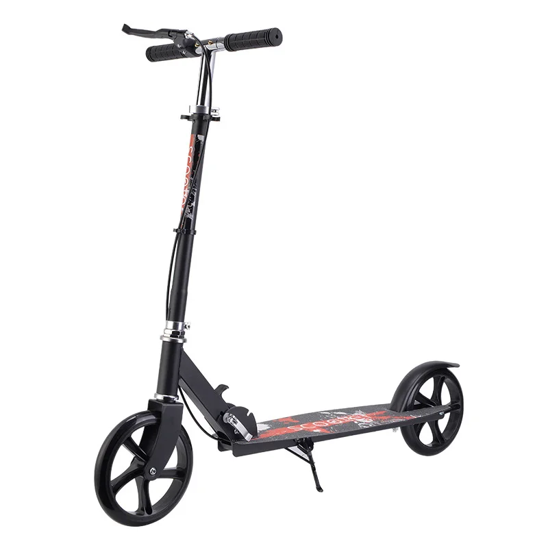 Foldable Adult Kick Scooter Handbrake Big 200mm Wheels Two Wheel Urban Campus Mobility Scooter Height Adjustable Portable Scoote
Foldable Adult Kick Scooter Handbrake Big 200mm Wheels Two Wheel Urban Campus Mobility Scooter Height Adjustable Portable Scoote