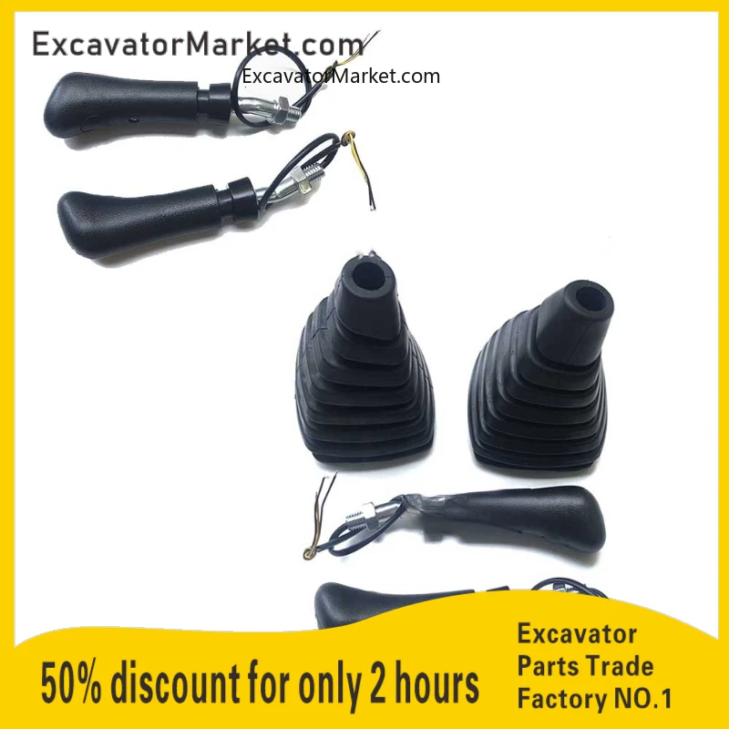 Excavator Parts Horn Weightlifting Handle Rubber Joystick Dust Cover-Handle Excavator Accessories For R60 80 150 210 215 225-7
Excavator Parts Horn Weightlifting Handle Rubber Joystick Dust Cover-Handle Excavator Accessories For R60 80 150 210 215 225-7