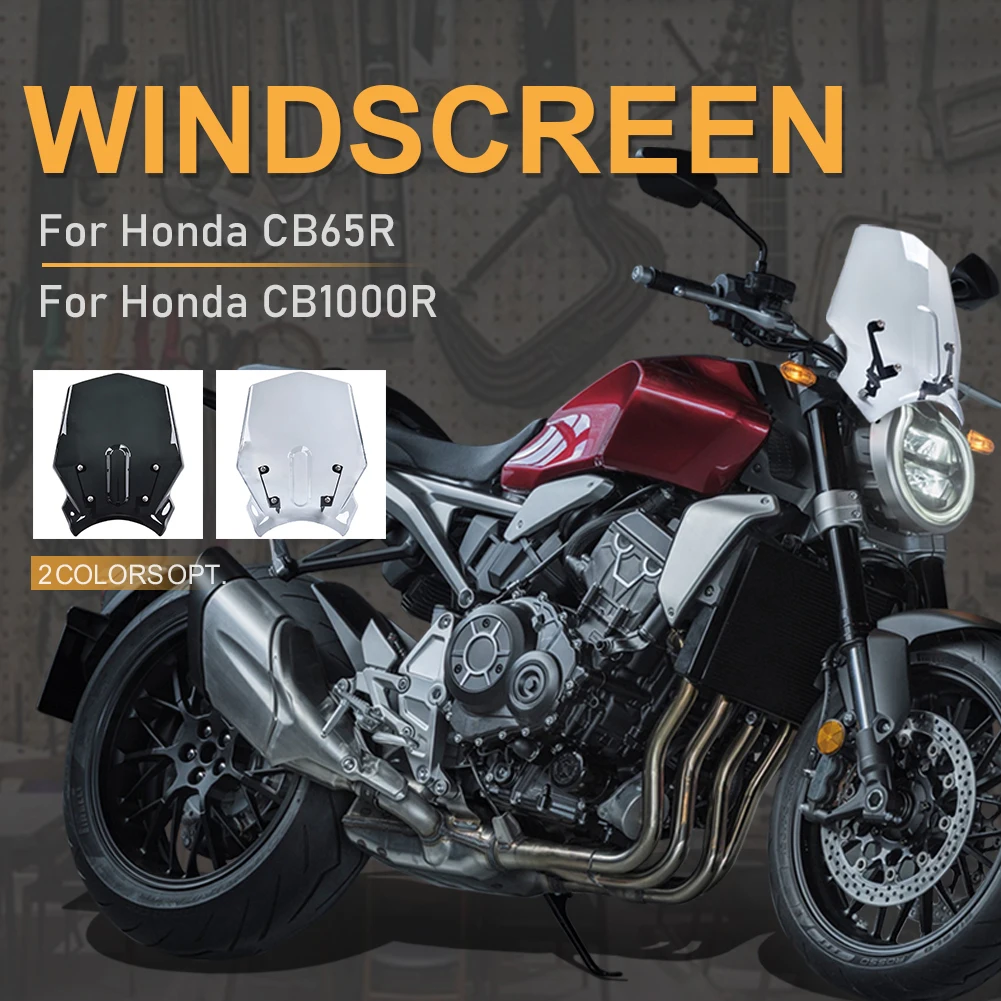 CB125R CB300R Motorcycle Windshield WindScreen Wind Deflector Visor Accessories For Honda CB 125R 300R 2018-2023 2022 2021 2020
CB125R CB300R Motorcycle Windshield WindScreen Wind Deflector Visor Accessories For Honda CB 125R 300R 2018-2023 2022 2021 2020