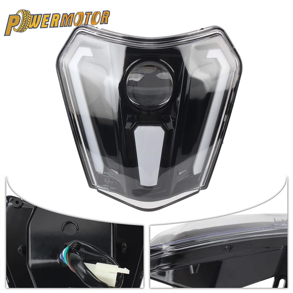 Для KTM EXC EXCF SX SXF XC XCF XCW XCFW 125 250 300 350 400 450 525 530 Мотоциклетная светодиодная фара с фитилем, эндуро, велосипед для грязи
Для KTM EXC EXCF SX SXF XC XCF XCW XCFW 125 250 300 350 400 450 525 530 Мотоциклетная светодиодная фара с фитилем, эндуро, велосипед для грязи