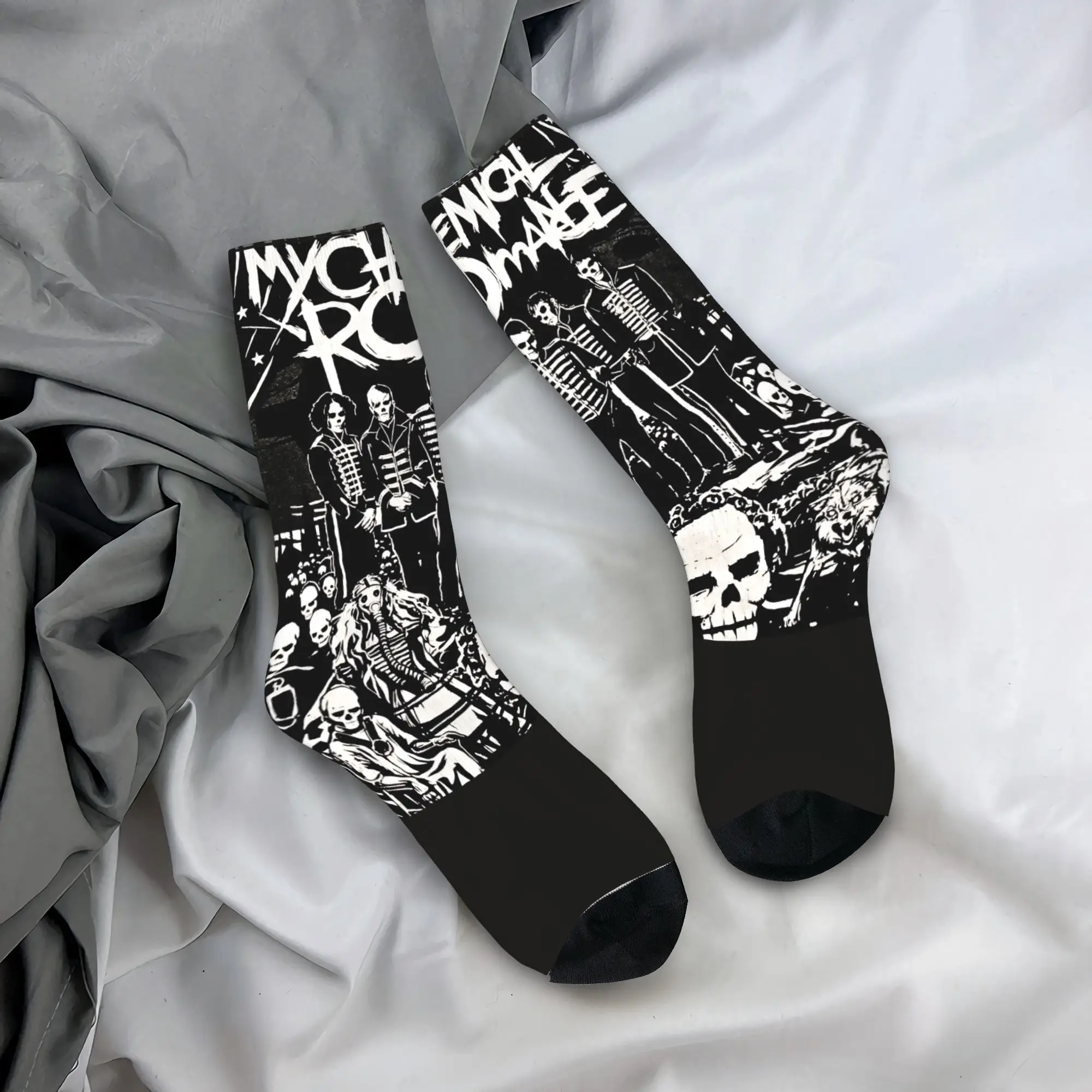 My Chemical Romance Band Socks Music Printed Stockings Anti Slip Unisex Men Socks Comfortable Winter Leisure Outdoor Socks
My Chemical Romance Band Socks Music Printed Stockings Anti Slip Unisex Men Socks Comfortable Winter Leisure Outdoor Socks
