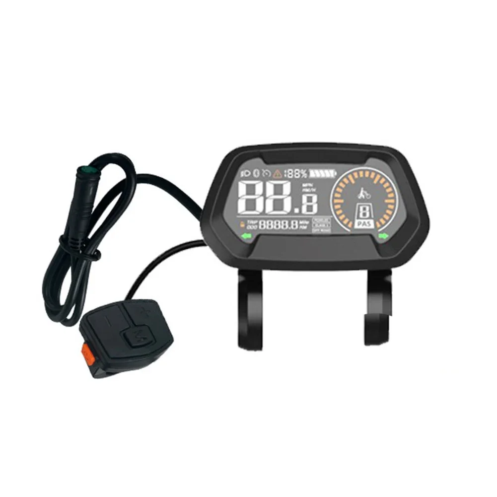 Waterproof LCD Instrument for Electric Bicycle Detachable Mounting Bracket Design Suitable for Bafang BBS01 02 HD motor Black
Waterproof LCD Instrument for Electric Bicycle Detachable Mounting Bracket Design Suitable for Bafang BBS01 02 HD motor Black