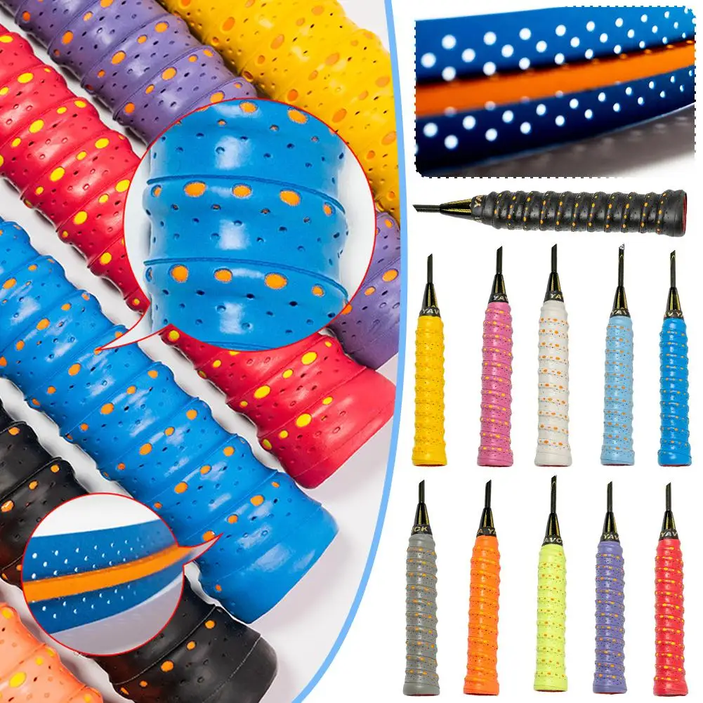 Non-slip Tennis Breathable Padel Accessories Sport Winding Strap Sweatband Grip Grip Racket Tape Rod Fishing Badminton Over E2V1
Non-slip Tennis Breathable Padel Accessories Sport Winding Strap Sweatband Grip Grip Racket Tape Rod Fishing Badminton Over E2V1