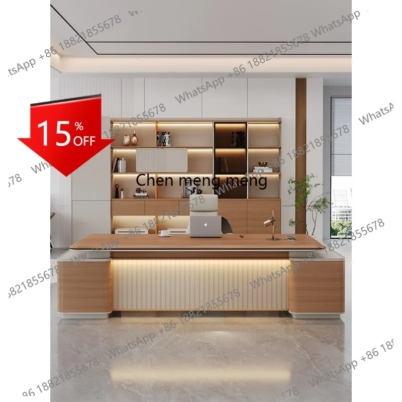 E153 Boss desk light luxury office boss desk simple modern president fashion manager desk
E153 Boss desk light luxury office boss desk simple modern president fashion manager desk