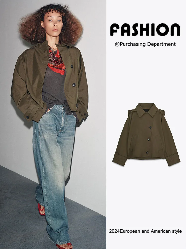 New Arrival Autumn Comfortable Faionable Waterproof Bat Long Sve Coat Women's Clothing Ele Personali Windbreaker
New Arrival Autumn Comfortable Faionable Waterproof Bat Long Sve Coat Women's Clothing Ele Personali Windbreaker