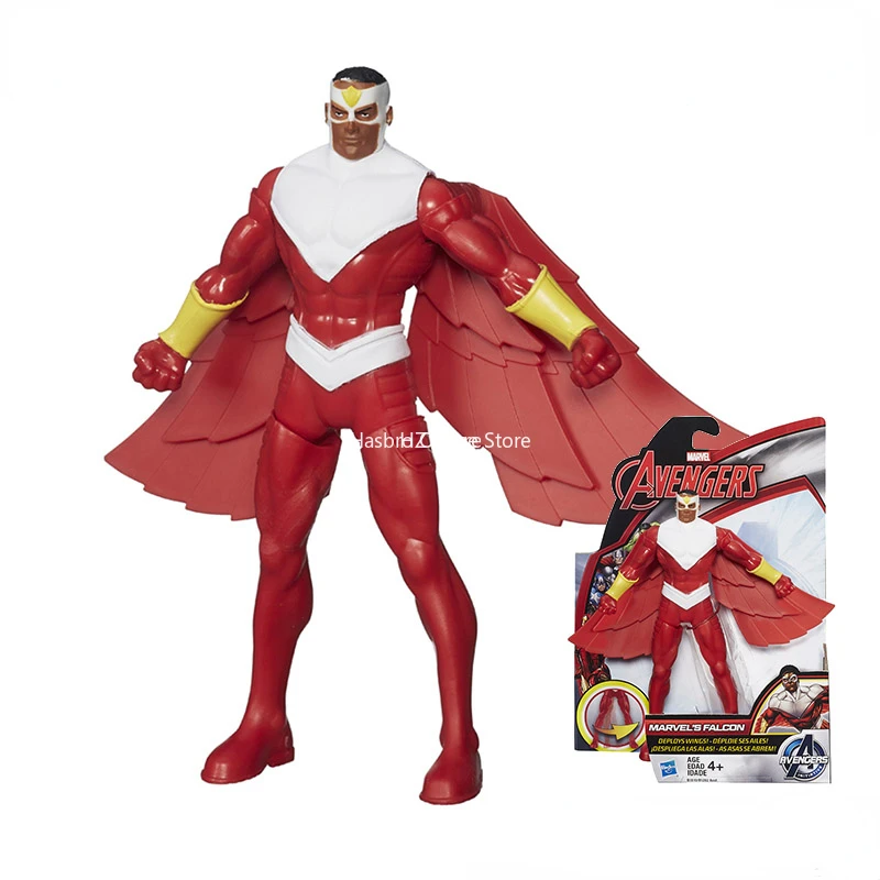 Фигурка могучих боевиков Hasbro Avengers, 6 дюймов, «Сокол Marvel» (красный), Железный человек, Тор
Фигурка могучих боевиков Hasbro Avengers, 6 дюймов, «Сокол Marvel» (красный), Железный человек, Тор