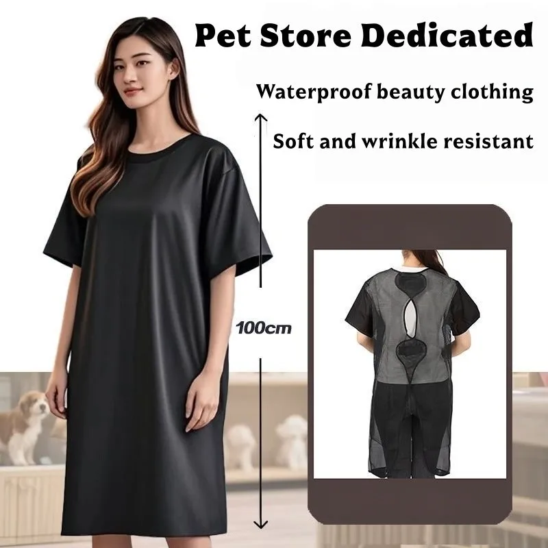 KitchenOil Prevention Apron ForCat Dog Grooming Waterproof Non Sticky Fur Work Clothes Pet Hairdressing Barber Shop Special Robe
KitchenOil Prevention Apron ForCat Dog Grooming Waterproof Non Sticky Fur Work Clothes Pet Hairdressing Barber Shop Special Robe