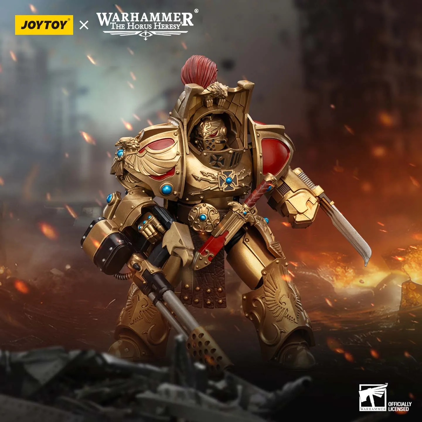 JOYTOY Dark Source Warhammer Horus Rebellion Forbidden Army Legion Sky Eagle End Team JT00768 Inferno Fire Spear 1:18 Модель игрушки 
JOYTOY Dark Source Warhammer Horus Rebellion Forbidden Army Legion Sky Eagle End Team JT00768 Inferno Fire Spear 1:18 Модель игрушки