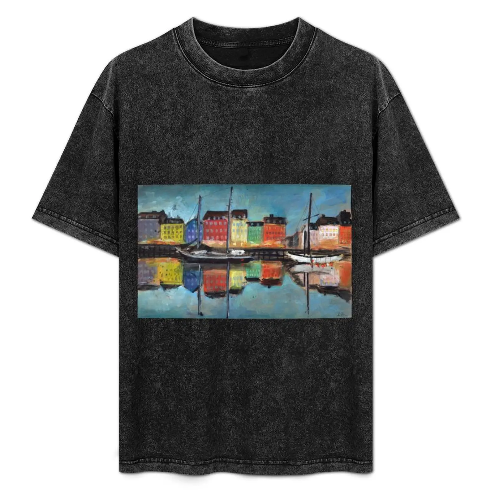 Sailboats in the city, Copenhagen T-Shirt Moisture Wicking Quick Dry Tee
Sailboats in the city, Copenhagen T-Shirt Moisture Wicking Quick Dry Tee