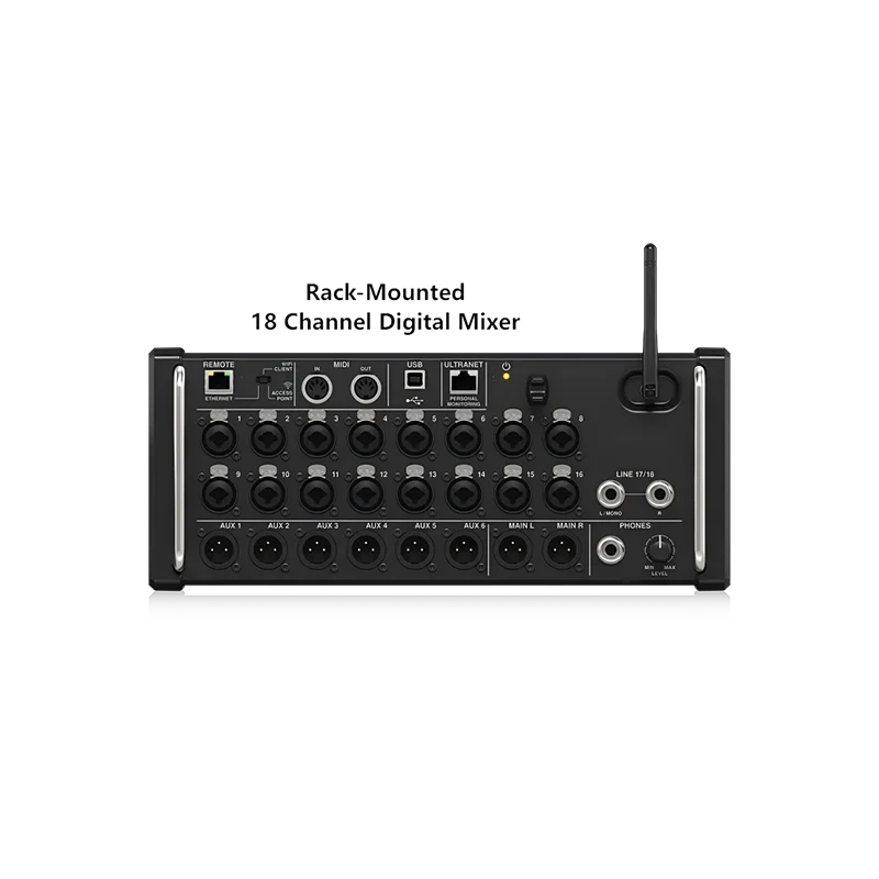 Wireless Digital Professional Sound Dj Console For Conference Home Audio Mixer Digital For Studios
Wireless Digital Professional Sound Dj Console For Conference Home Audio Mixer Digital For Studios