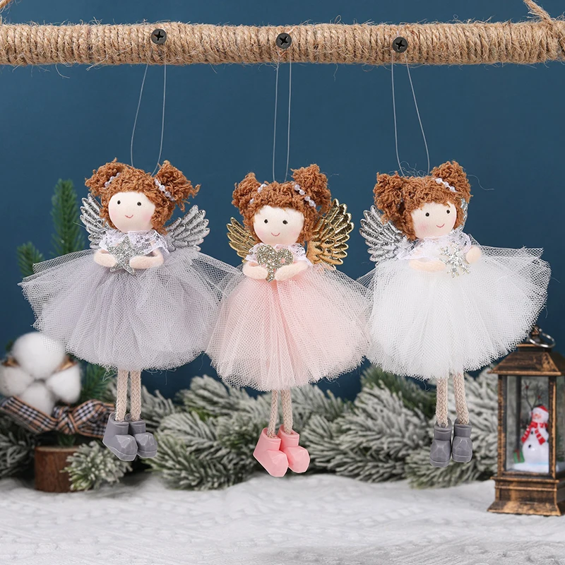 3pcs Christmas Angel Girl Doll Pendant Christmas Hanging Dolls Xmas Tree Crafts Elves Pendant Hanging Angel Doll Props
3pcs Christmas Angel Girl Doll Pendant Christmas Hanging Dolls Xmas Tree Crafts Elves Pendant Hanging Angel Doll Props