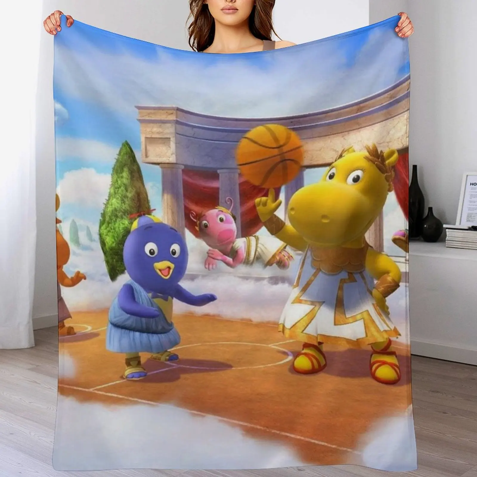 The Backyardigans Throw Blanket Soft Big Fashion Sofas Decorative Beds heavy to sleep Blankets
The Backyardigans Throw Blanket Soft Big Fashion Sofas Decorative Beds heavy to sleep Blankets