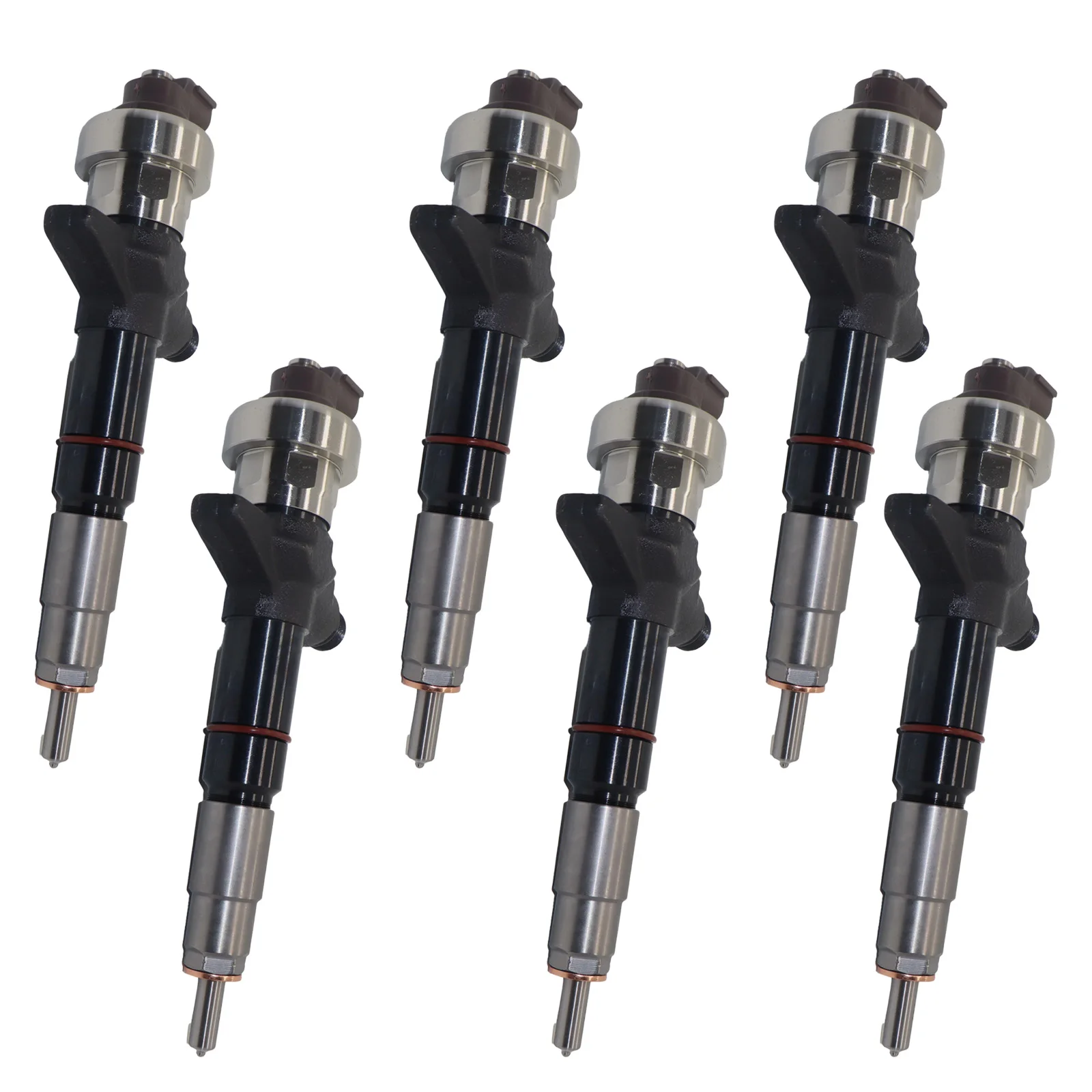 6PCS Fuel injector 095000-6100 0950006100 Compatible for Isuzu 3.0L 4JJ1 Engine
6PCS Fuel injector 095000-6100 0950006100 Compatible for Isuzu 3.0L 4JJ1 Engine