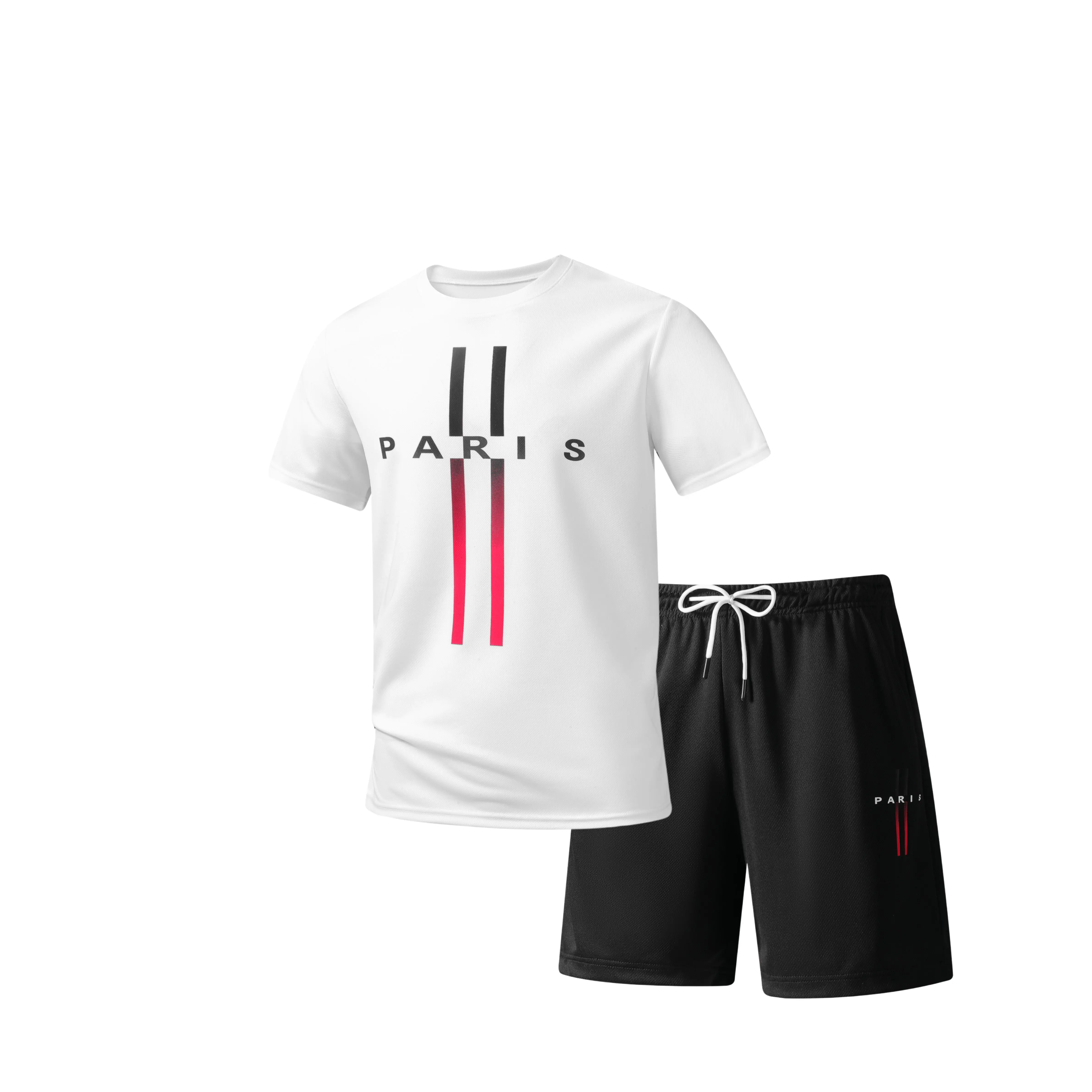 Men's Summer Breathable Quick-Dry Two-Piece Set T-Shirt Shorts Casual Sports Comfortable Lightweight Outdoor Activity
Men's Summer Breathable Quick-Dry Two-Piece Set T-Shirt Shorts Casual Sports Comfortable Lightweight Outdoor Activity