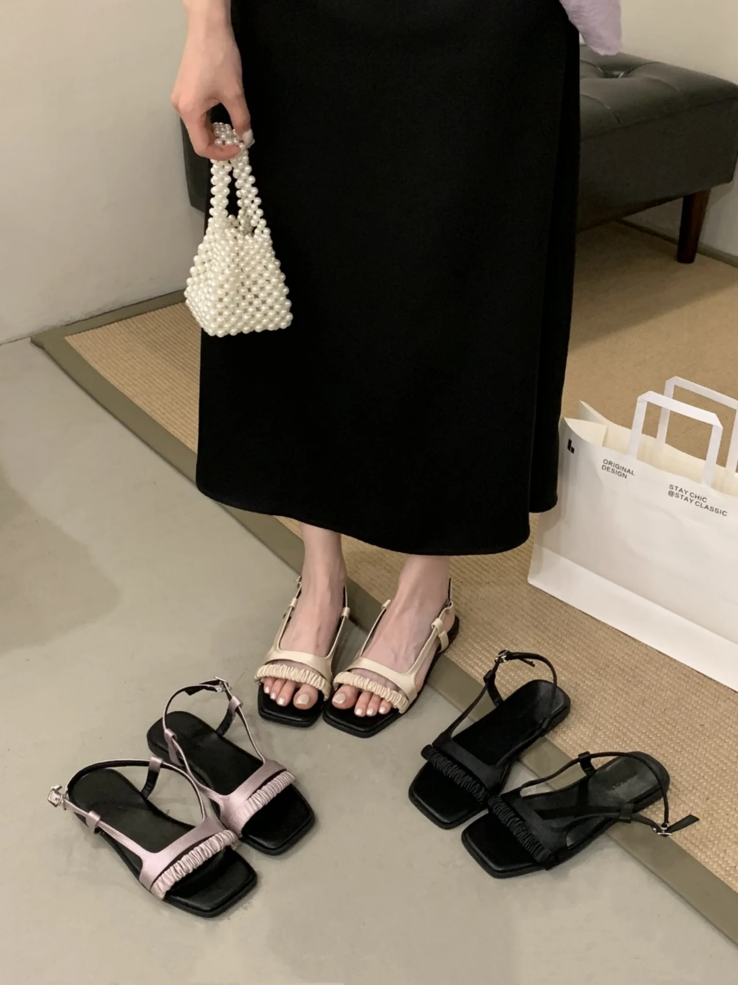 Square Heel Mules Sandals Women 2025 Summer Fashion High Heeled Dress Shoes Woman Slip On Straps Gladiator Sandalias Mujer
Square Heel Mules Sandals Women 2025 Summer Fashion High Heeled Dress Shoes Woman Slip On Straps Gladiator Sandalias Mujer