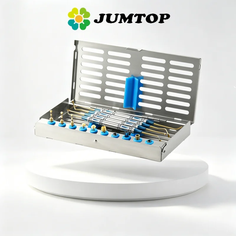 JUMTOP Dental Sinus Lifting Elevation Kit Implant Drills Stoppers Periosteal Separator
JUMTOP Dental Sinus Lifting Elevation Kit Implant Drills Stoppers Periosteal Separator