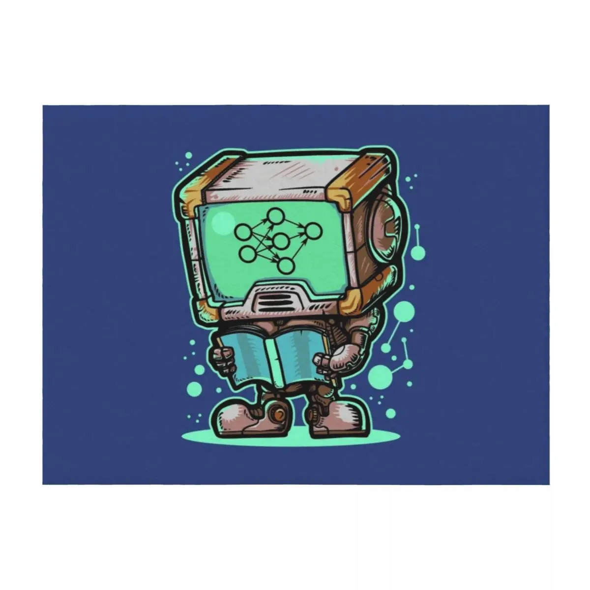 Machine Learning Robot Throw Blanket Custom funny gift Bed heavy to sleep Blankets
Machine Learning Robot Throw Blanket Custom funny gift Bed heavy to sleep Blankets