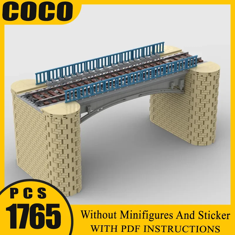 Railway Train Model Moc Building Bricks Modern Railway Bridge Model Technology Modular Blocks Gift Toy DIY Set Assembly
Railway Train Model Moc Building Bricks Modern Railway Bridge Model Technology Modular Blocks Gift Toy DIY Set Assembly