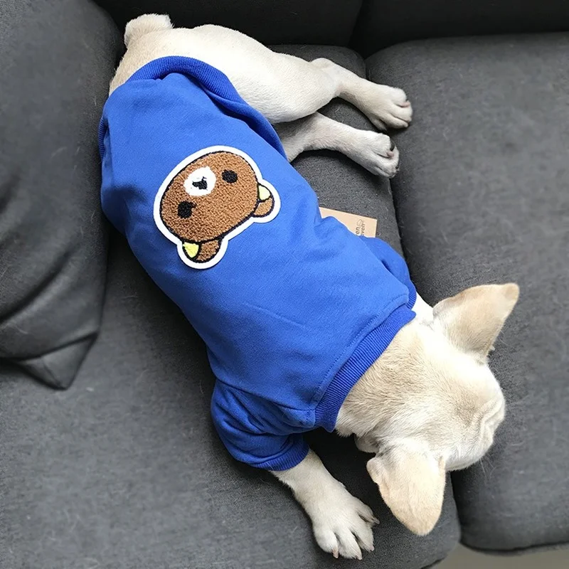 Dog Costume Dog Clothes Pets Clothes Korean Version Spring and Autumn Pure Cotton Printing Four Colors Six Sizes
Dog Costume Dog Clothes Pets Clothes Korean Version Spring and Autumn Pure Cotton Printing Four Colors Six Sizes