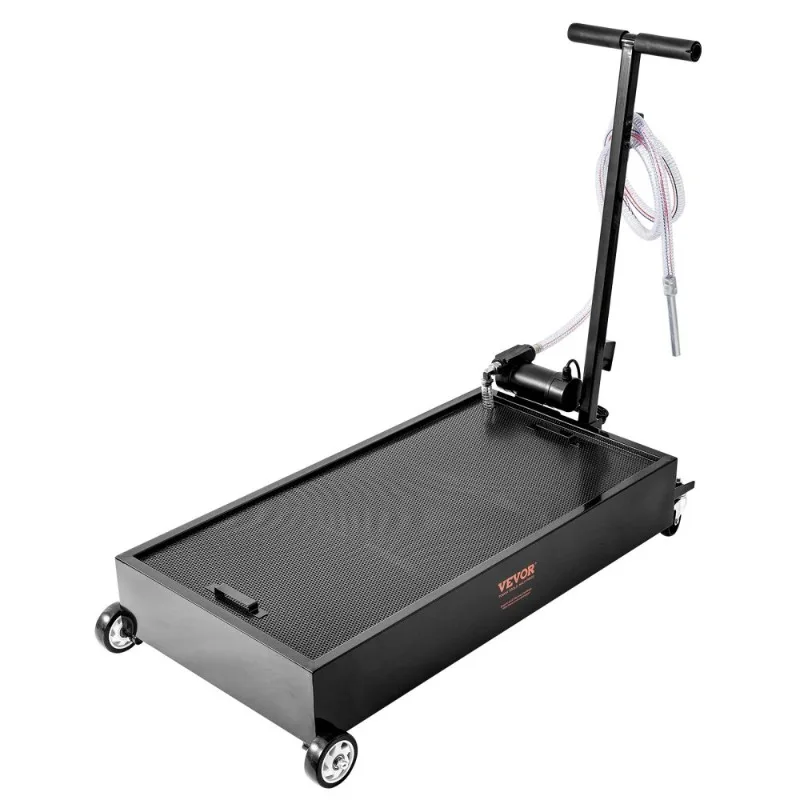 20 Gallon Oil Change Pan Low Profile Design with 180W Electric Pump Folding Handle Rolling Base For Trucks Buses RVs
20 Gallon Oil Change Pan Low Profile Design with 180W Electric Pump Folding Handle Rolling Base For Trucks Buses RVs