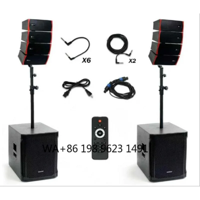 15 Inch Active Passive Line Array Speaker 3×300W Dual 15 Inch Pro Stage Audio for Live Concert Party Event
15 Inch Active Passive Line Array Speaker 3×300W Dual 15 Inch Pro Stage Audio for Live Concert Party Event
