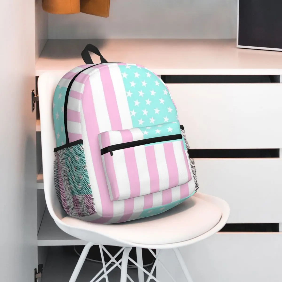 Pastel American Flag Backpack Student BookBag Children School Bag Laptop Shoulder Bags for Boys Girls
Pastel American Flag Backpack Student BookBag Children School Bag Laptop Shoulder Bags for Boys Girls