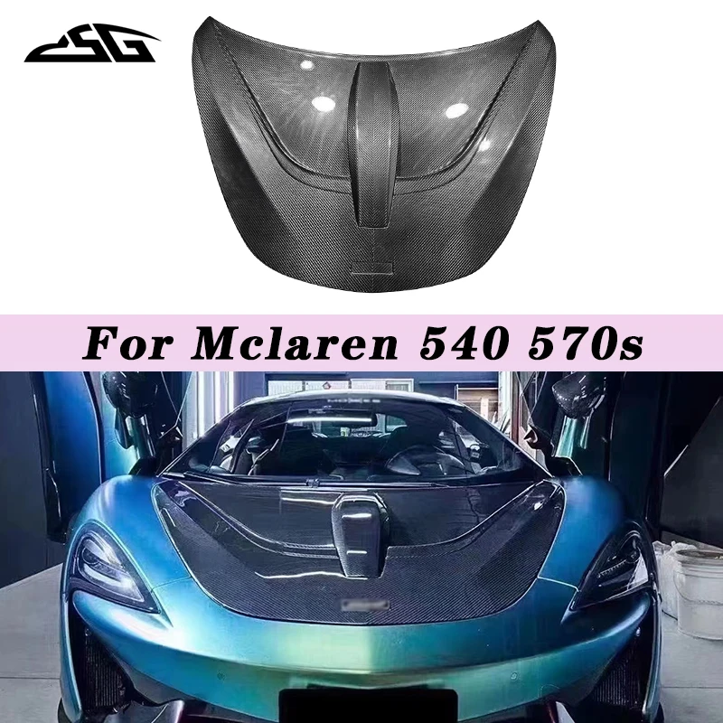 Carbon Fiber Front Bumper Engine Hood For Mclaren 540 570s N Style Air Intake Vent Panel Bonnet Cover Replace the installation
Carbon Fiber Front Bumper Engine Hood For Mclaren 540 570s N Style Air Intake Vent Panel Bonnet Cover Replace the installation