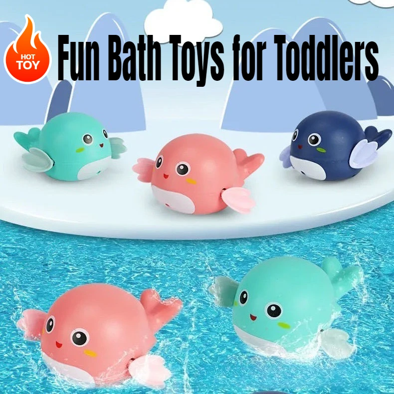 Classic Wind-Up Bath Toys-Adorable Swimming Animals for Toddlers, Bathtub Games for 1-3 Year Olds with Cute Ducks Sea Creatures
Classic Wind-Up Bath Toys-Adorable Swimming Animals for Toddlers, Bathtub Games for 1-3 Year Olds with Cute Ducks Sea Creatures