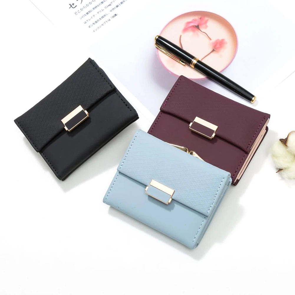 Women's Solid-Color Small Rhombus Plaid Wallet Ultra-thin Large Capacity Coin Purse For Women Girls Female
Women's Solid-Color Small Rhombus Plaid Wallet Ultra-thin Large Capacity Coin Purse For Women Girls Female