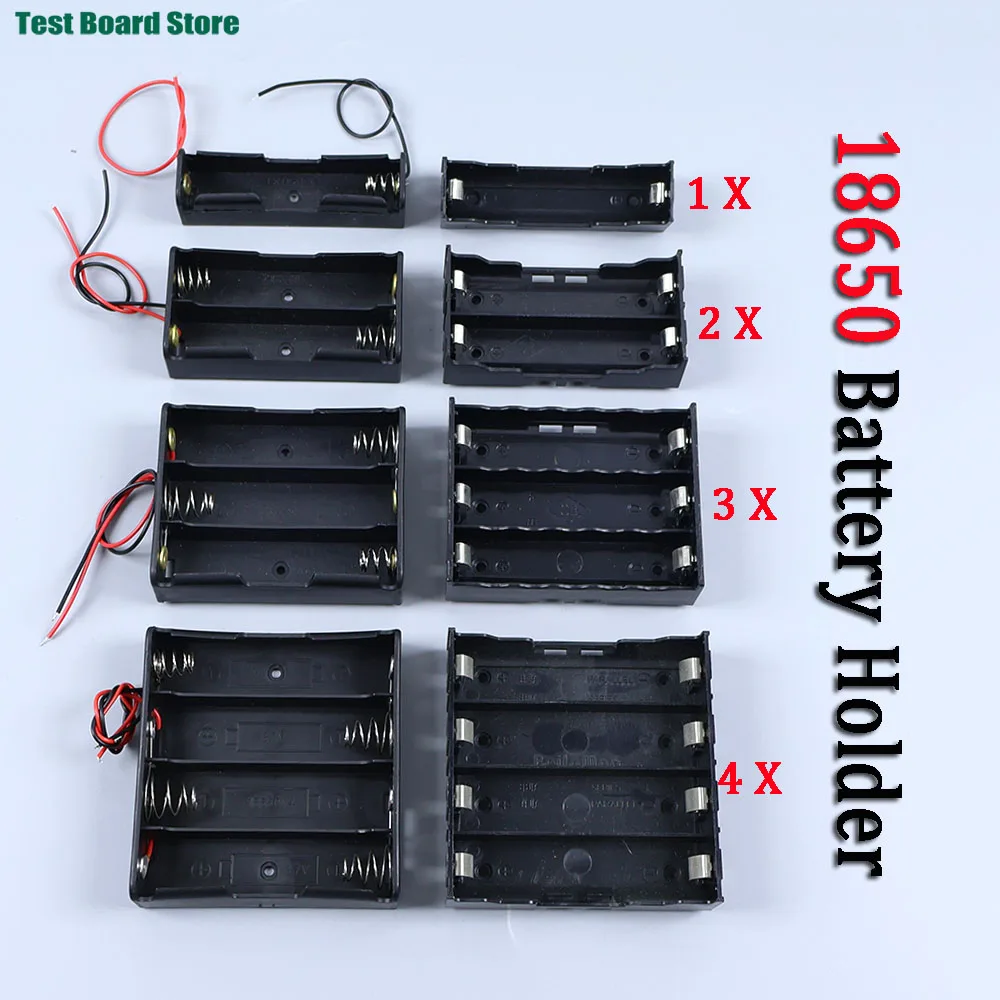 1pcs 18650 battery box 3.7V parallel series belt line lithium welding-free DIY manual battery holder
1pcs 18650 battery box 3.7V parallel series belt line lithium welding-free DIY manual battery holder