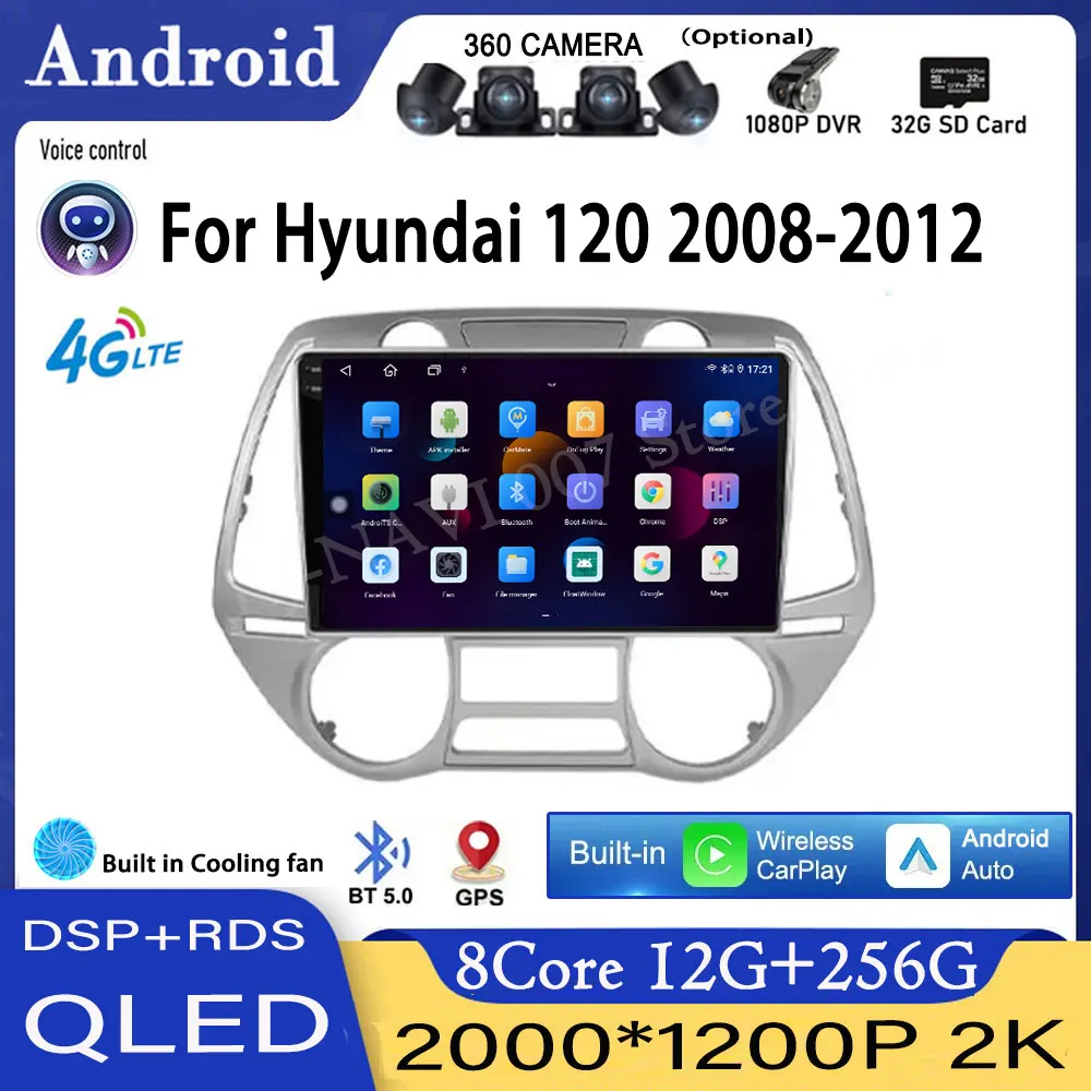 9-дюймовый 4G + WIFI Android 14 для Hyundai 120 2008-2012, автомобильное радио, мультимедийный видеоплеер, навигация, GPS, стерео, автоэкран
9-дюймовый 4G + WIFI Android 14 для Hyundai 120 2008-2012, автомобильное радио, мультимедийный видеоплеер, навигация, GPS, стерео, автоэкран