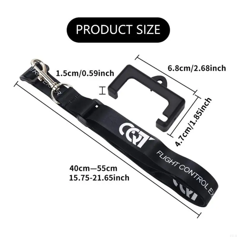 R9UB Adjustable Comfort Neck Lanyard For RCN3/N2/N1 AIR3S Drones Models And Use
R9UB Adjustable Comfort Neck Lanyard For RCN3/N2/N1 AIR3S Drones Models And Use