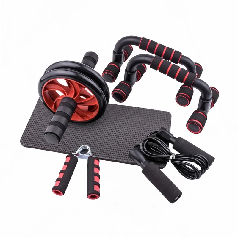 Fitness 5-Piece Set Black Abdominal Wheel Set Push-Ups Abdominal Wheel Dual Multifunctional Household Training Equipment
Fitness 5-Piece Set Black Abdominal Wheel Set Push-Ups Abdominal Wheel Dual Multifunctional Household Training Equipment