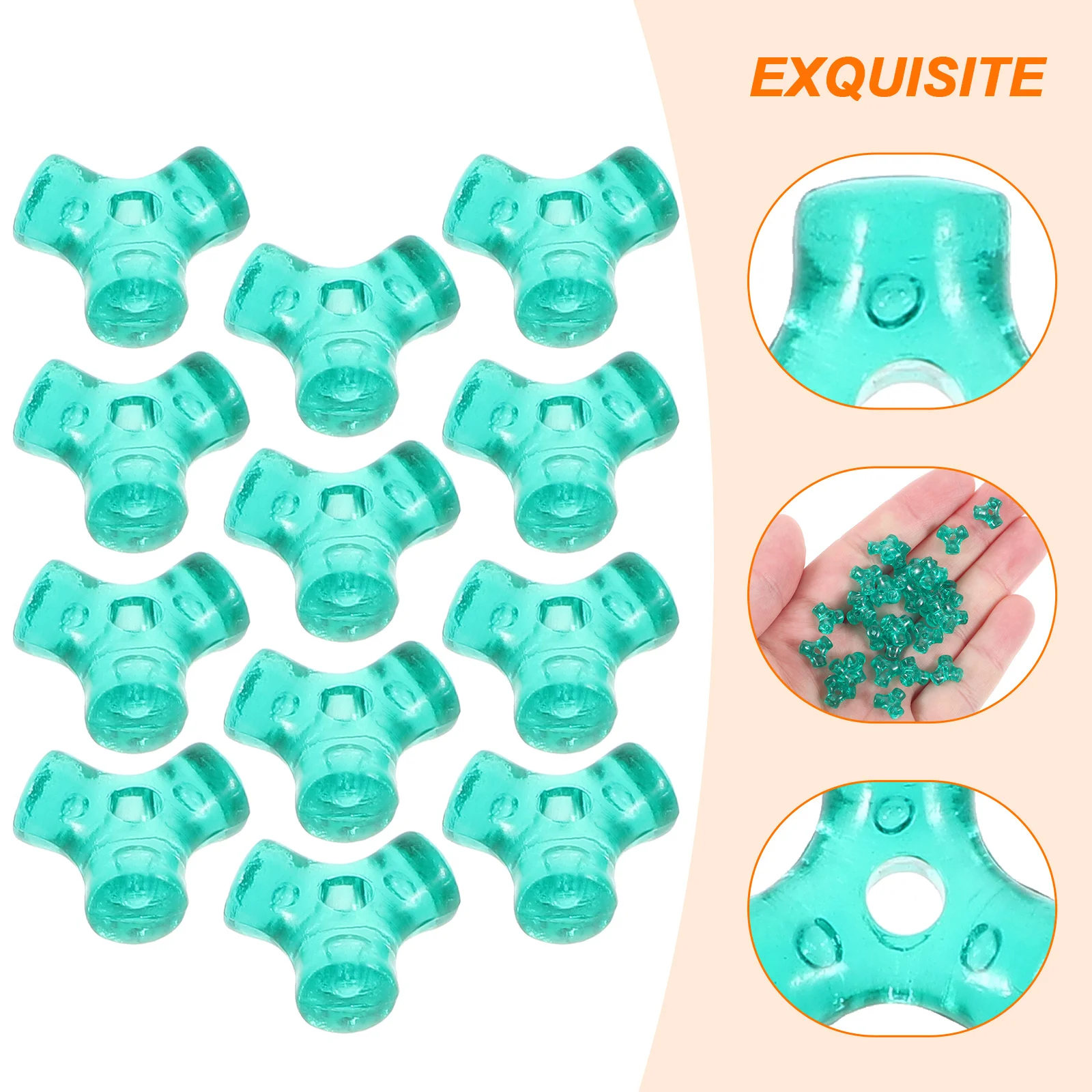 1000Pcs Christmas Green Tri Beads DIY Beads for Crafts Jewelry Making Garland Holiday Decorations Crafting Supplies
1000Pcs Christmas Green Tri Beads DIY Beads for Crafts Jewelry Making Garland Holiday Decorations Crafting Supplies