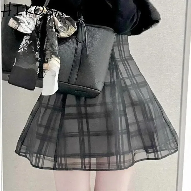 Spring Summer 2025 New Japanese Vintage Mini Skirts Women High Waist A-line Plaid Slim Falda Mujer Moda Casual All-match Jupe
Spring Summer 2025 New Japanese Vintage Mini Skirts Women High Waist A-line Plaid Slim Falda Mujer Moda Casual All-match Jupe