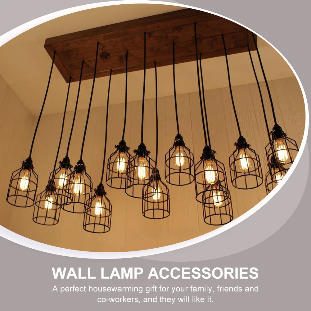 4Pcs Vintage Iron Lampshade Retro Cage Light Cover Wall Light Shade Decorative Metal Lamp Shade for Living Room Bedroom Corridor
4Pcs Vintage Iron Lampshade Retro Cage Light Cover Wall Light Shade Decorative Metal Lamp Shade for Living Room Bedroom Corridor