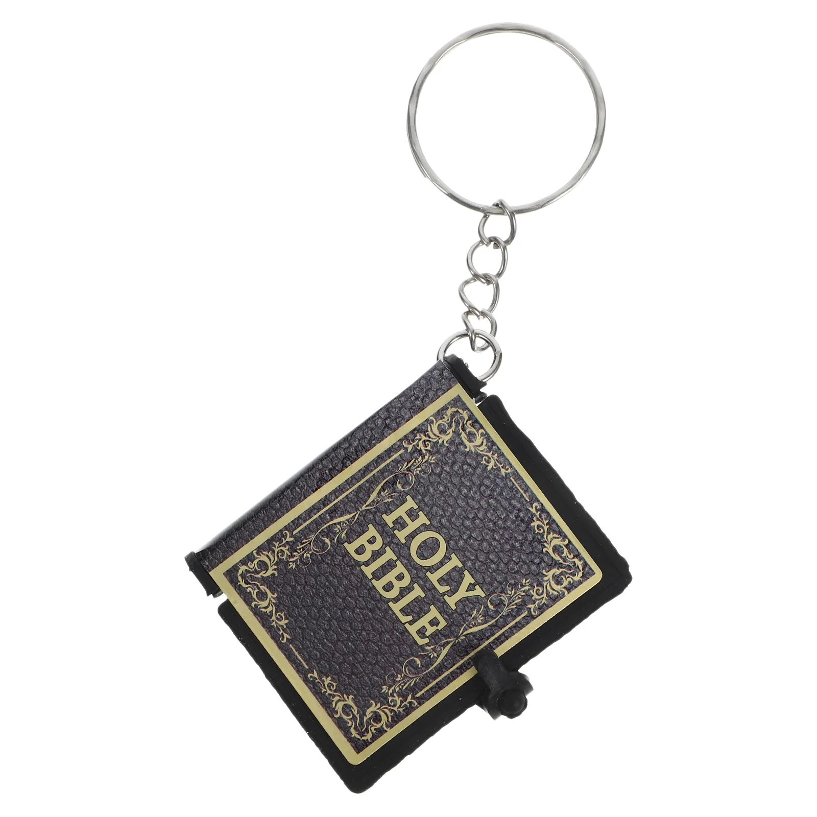 10 Pcs Bible Keychain Keychains Fashion Miniature Book Keyring Rings Pendant Backpack Festival PVC Outer Skin Religious
10 Pcs Bible Keychain Keychains Fashion Miniature Book Keyring Rings Pendant Backpack Festival PVC Outer Skin Religious