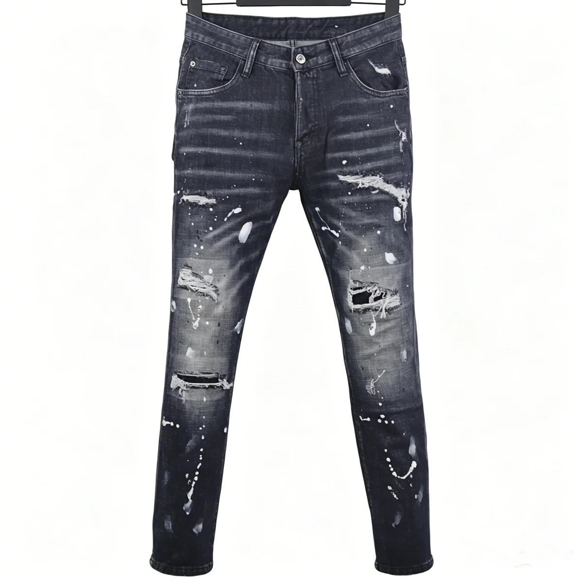 6082 Four Seasons New Men's Jeans Washed Simple All-match Slim-fit Printed Black Jeans for Men
6082 Four Seasons New Men's Jeans Washed Simple All-match Slim-fit Printed Black Jeans for Men