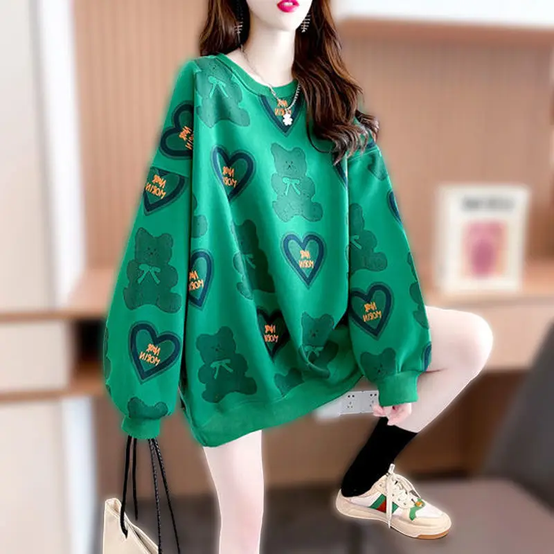 Winter Clothes Women Crewneck Korean Fashion Pullover Anime Casual Female Streetwear Sweatshirt Long Sleeve Top Hooded Graphic
Winter Clothes Women Crewneck Korean Fashion Pullover Anime Casual Female Streetwear Sweatshirt Long Sleeve Top Hooded Graphic
