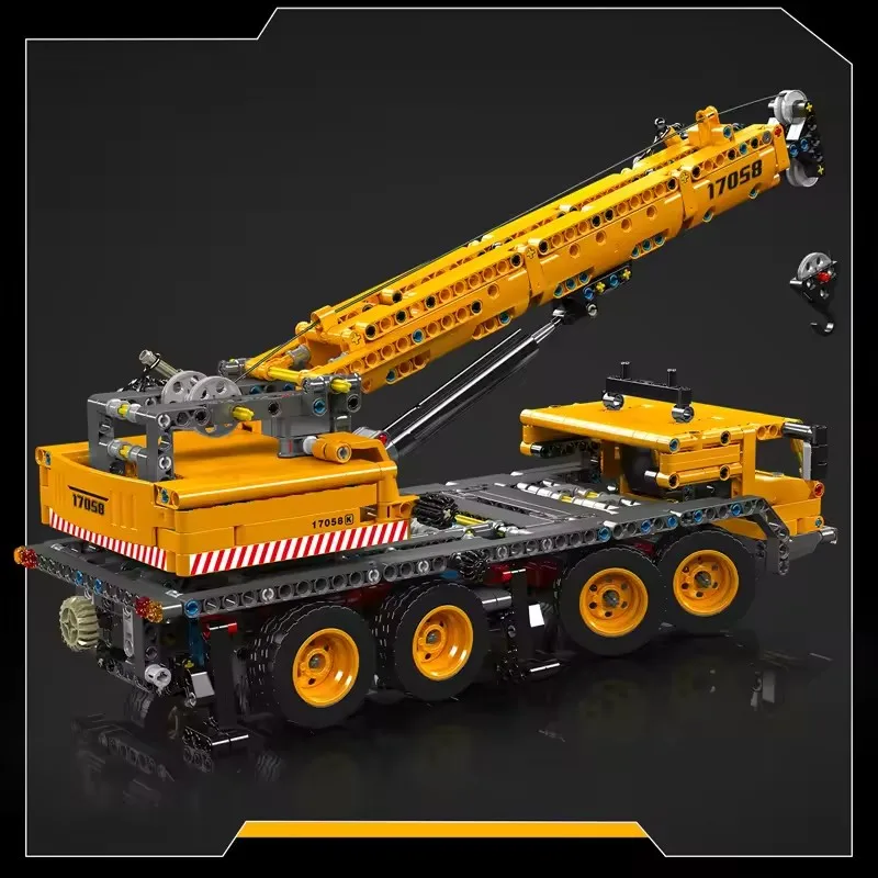 Mould King Technical Crane 1020PCS Model Assembly Building Blocks Engineering Truck Brick Toys Adults Kids Birthday Gift
Mould King Technical Crane 1020PCS Model Assembly Building Blocks Engineering Truck Brick Toys Adults Kids Birthday Gift