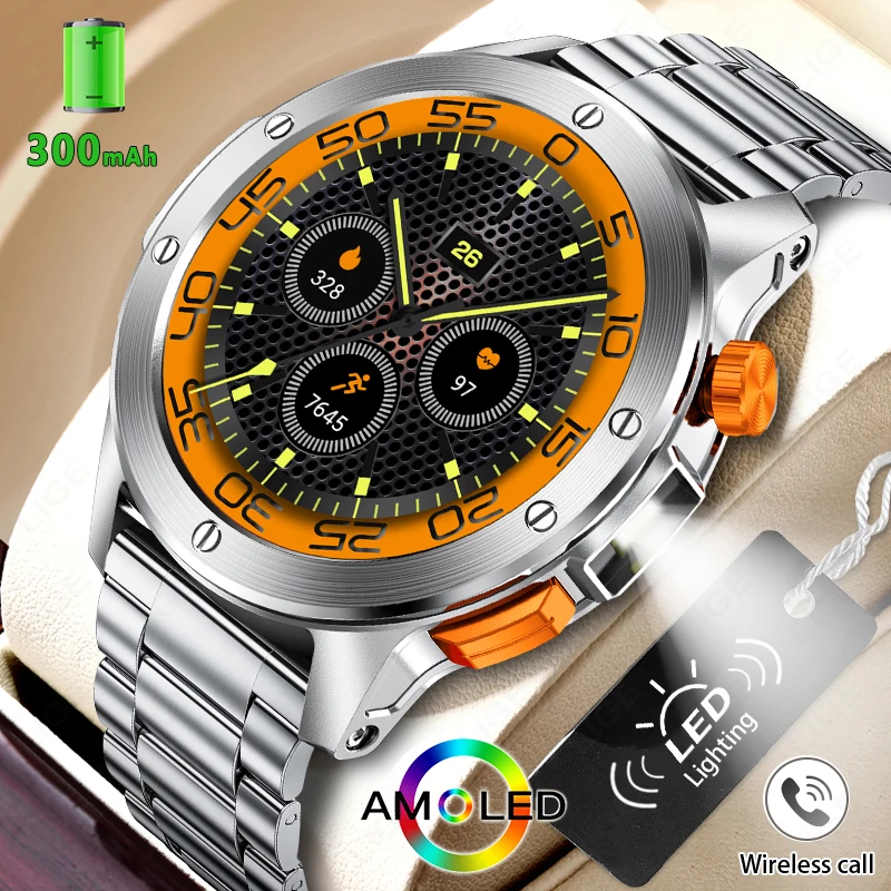 LIGE New 1.39 inch Men's Smart Watch 360*360 HD Screen IP68 Waterproof Sports Fitness Smart Bracelet Watches Smartwatch Men 2026
LIGE New 1.39 inch Men's Smart Watch 360*360 HD Screen IP68 Waterproof Sports Fitness Smart Bracelet Watches Smartwatch Men 2026