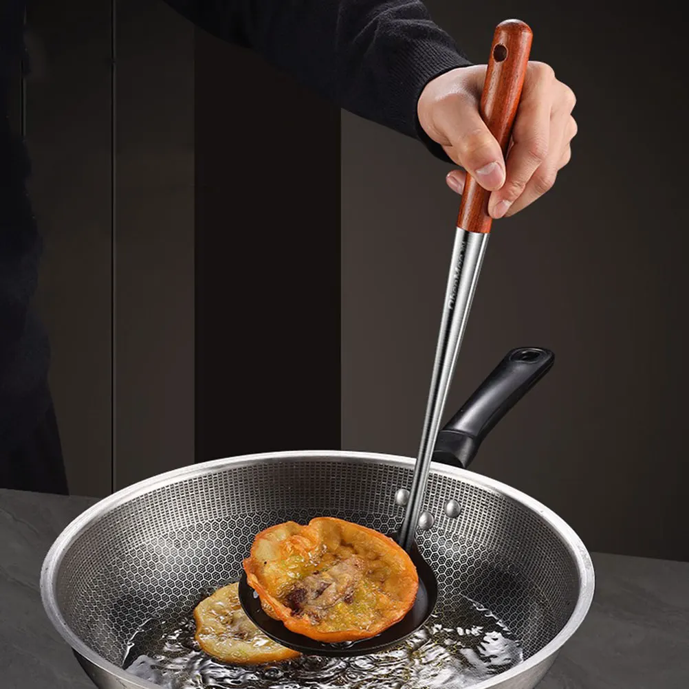 Oil Cake Spoon Mold Stainless Steel Large Size Shallow Edge Nonstick Kitchen Tool for Frying Pancakes Pastry Fritters Snack
Oil Cake Spoon Mold Stainless Steel Large Size Shallow Edge Nonstick Kitchen Tool for Frying Pancakes Pastry Fritters Snack