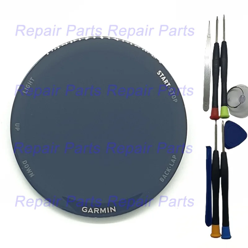 Original 47mm LCD Display Touch Screen For Garmin Forerunner 570