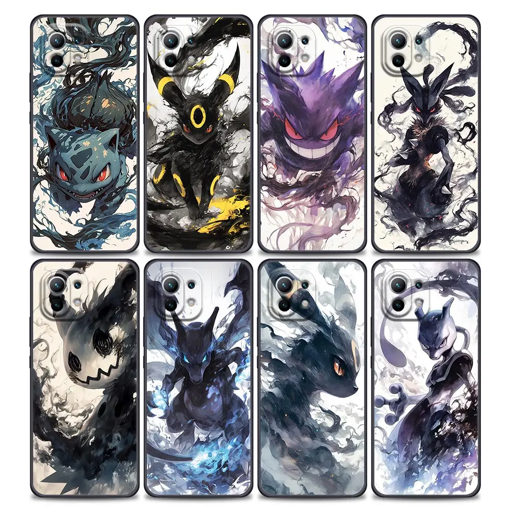 Pokemons Bulbasaur Umbreon Gengar Draw For Xiaomi 15 Ultra 11T 12T 13T 14T Pro Phone Case POCO X7 M7 F7 Pro F5 F6 M6 X3 X6 Cover
Pokemons Bulbasaur Umbreon Gengar Draw For Xiaomi 15 Ultra 11T 12T 13T 14T Pro Phone Case POCO X7 M7 F7 Pro F5 F6 M6 X3 X6 Cover