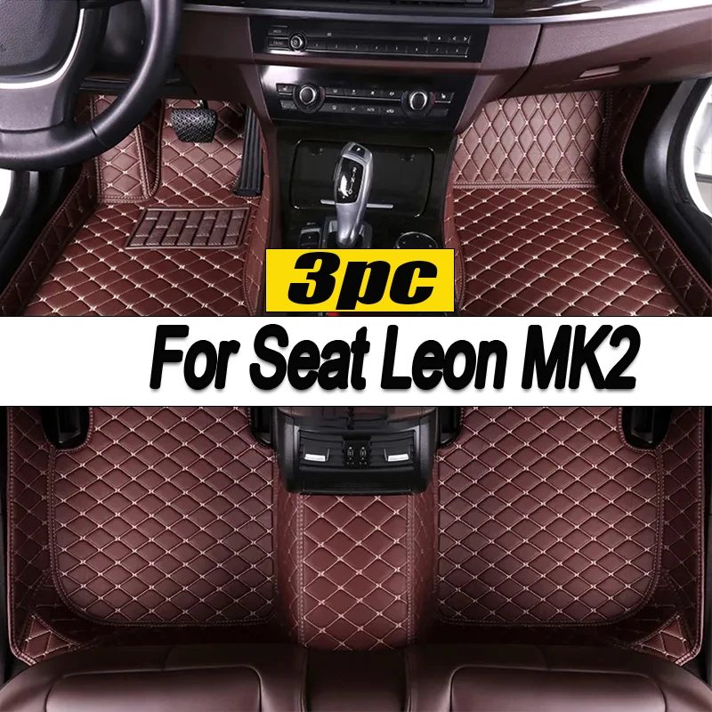 Напольный коврик из искусственной кожи для автомобиля, под заказ, для Seat Leon MK2 2006 2007 2008 2009 2010, защита салона вашего автомобиля
Напольный коврик из искусственной кожи для автомобиля, под заказ, для Seat Leon MK2 2006 2007 2008 2009 2010, защита салона вашего автомобиля