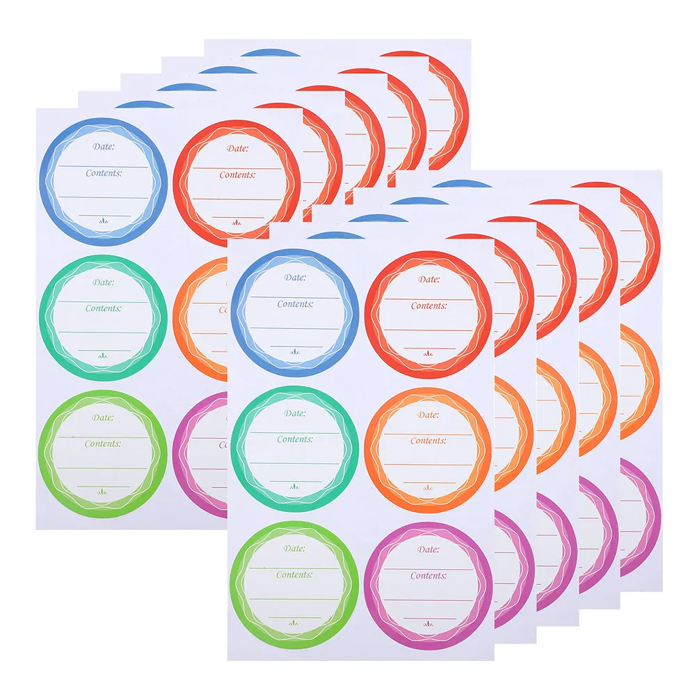 10 Sheets Waterproof Oil Resistant Removable Jar Labels Stickers for Canning Jars Glass Bottles Pantry Containers Food Date
10 Sheets Waterproof Oil Resistant Removable Jar Labels Stickers for Canning Jars Glass Bottles Pantry Containers Food Date