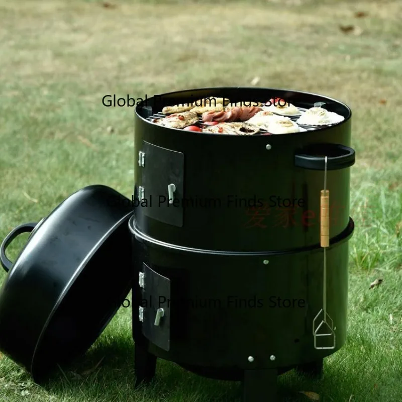 Outdoor Barbecue Grill Smoker Grill Multifunctional Foldable BBQ Grill
Outdoor Barbecue Grill Smoker Grill Multifunctional Foldable BBQ Grill