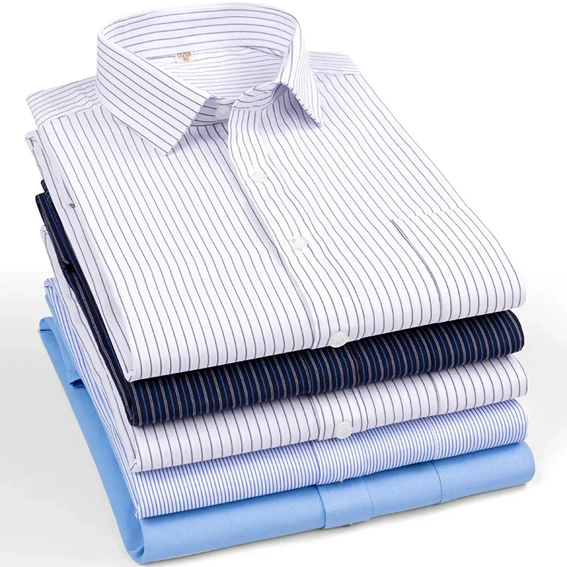 2020 New Men Business Casual Long Sleeved Shirt Classic Twill Striped Male Fashion Social Dress Shirts Brand Clothes DS385
2020 New Men Business Casual Long Sleeved Shirt Classic Twill Striped Male Fashion Social Dress Shirts Brand Clothes DS385